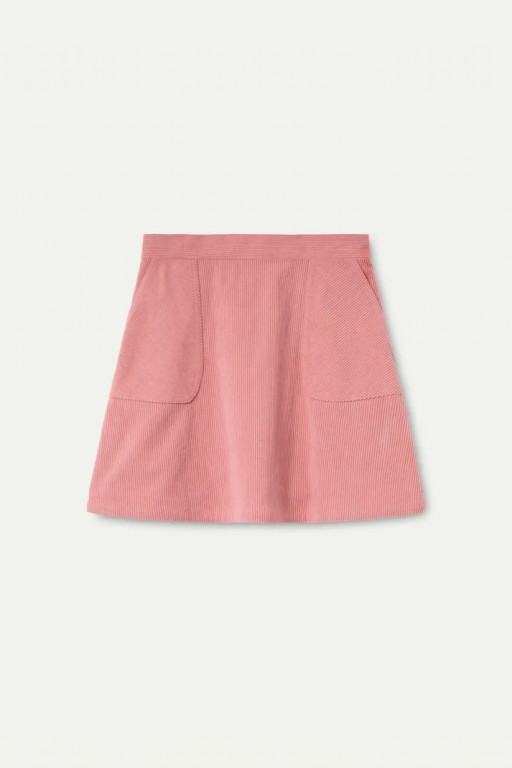 ¡ ÚLTIMA ! FALDA MICRO PANA ROSA