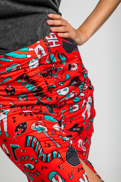 ¡ÚLTIMA ! FALDA MIDI BOWIE