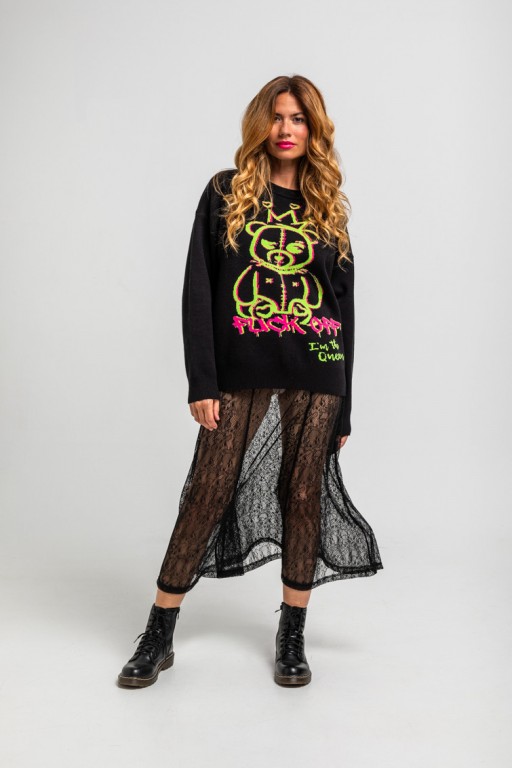 ¡ ÚLTIMO !  MIDI ENCAJE "I´M THE QUEEN"