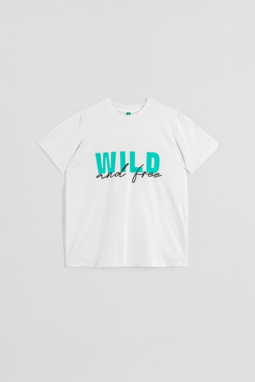 CAMISETA " WILD AND FREE"