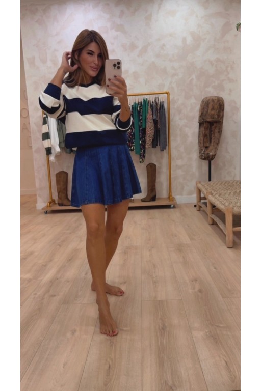 ¡ ÚLTIMA ! FALDA GOSSIP DENIM