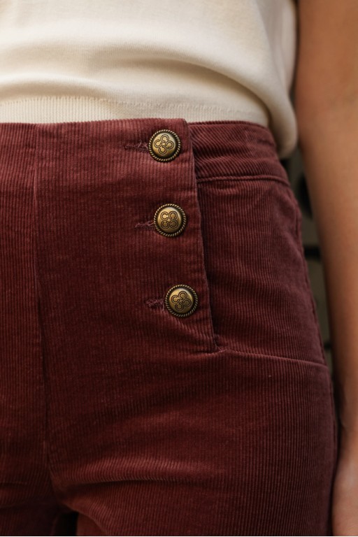 JEANS BOTTONS PARIS CARMIN