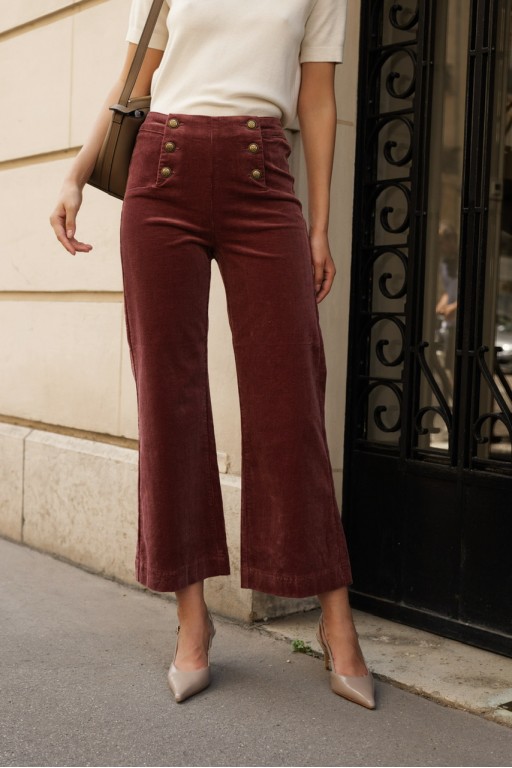 JEANS BOTTONS PARIS CARMIN