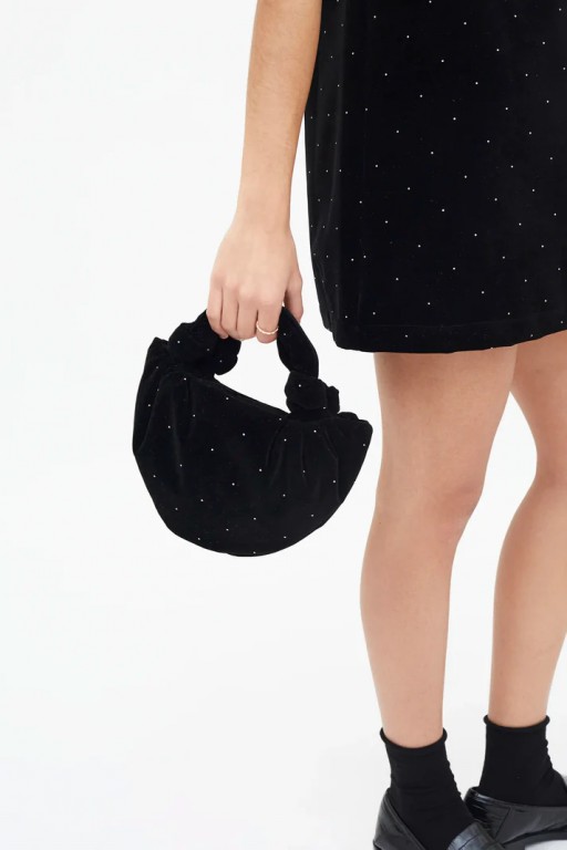 BAG LILY TERCIPELO Y PERLAS