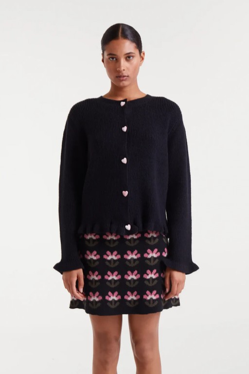 CÁRDIGAN LOVE BLACK