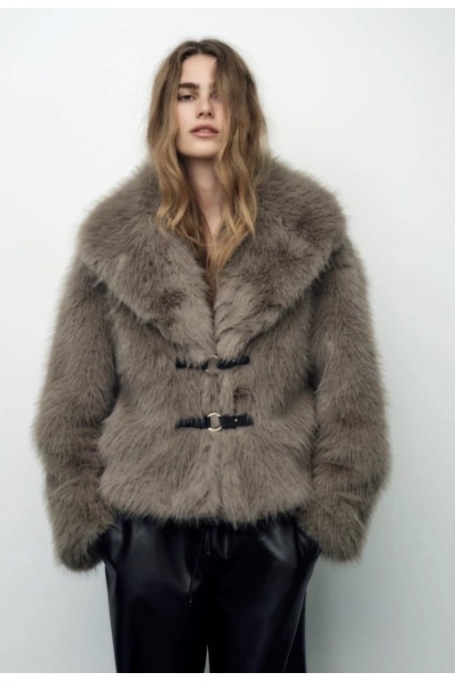 ABRIGO TEDDY CHOCOLATE