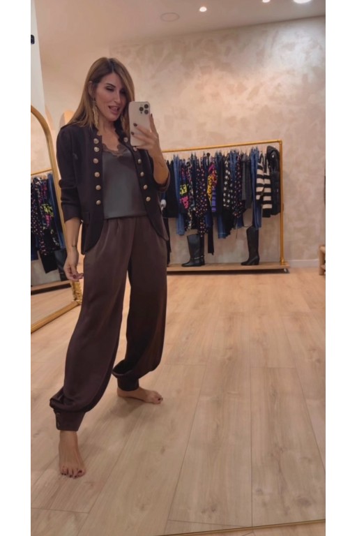 ALEXANDRA JACKET CHOCOLATE