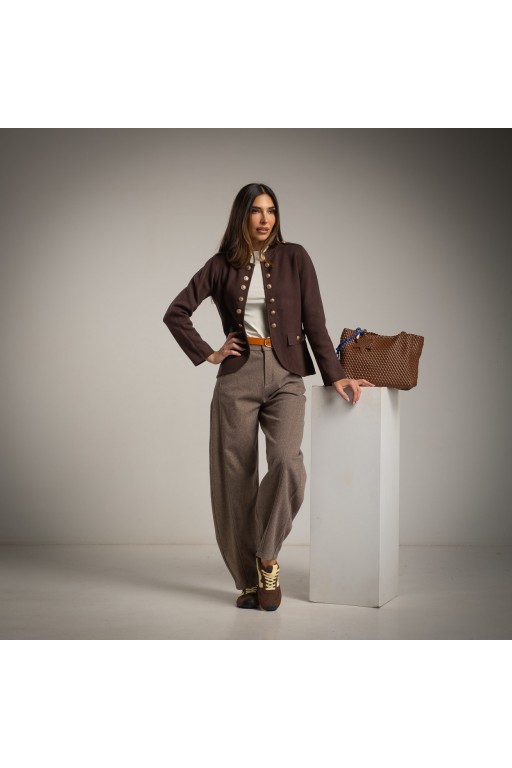 ALEXANDRA JACKET CHOCOLATE
