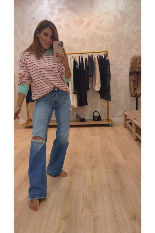 ¡ ÚLTIMO !  JERSEY POLO TWO COLORS