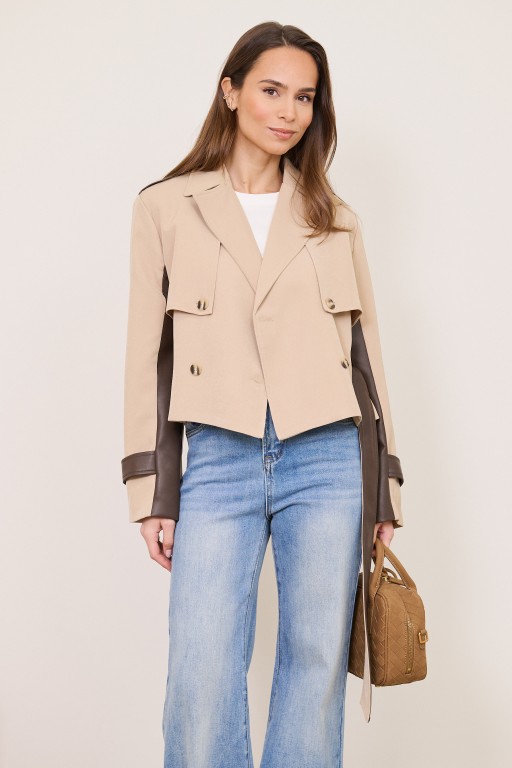 MIUCCIA  MINI TRENCH