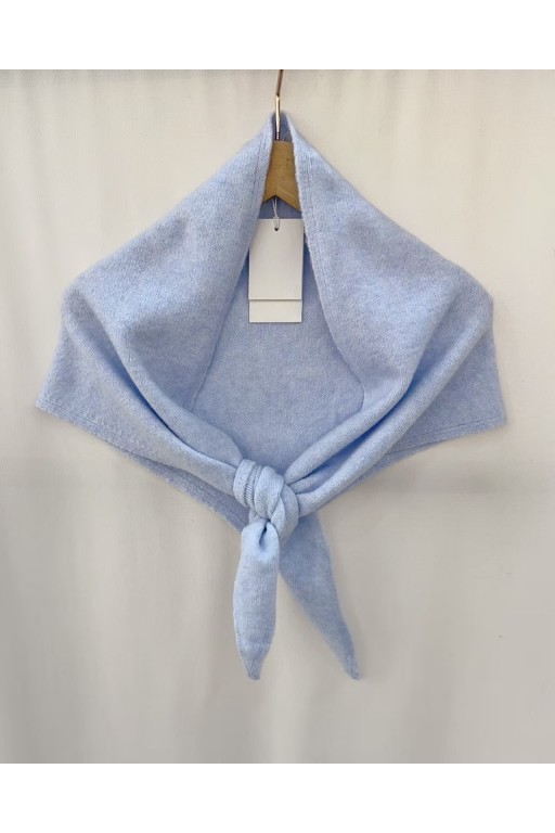 PAÑUELO EMILY  PUNTO AZUL PASTEL