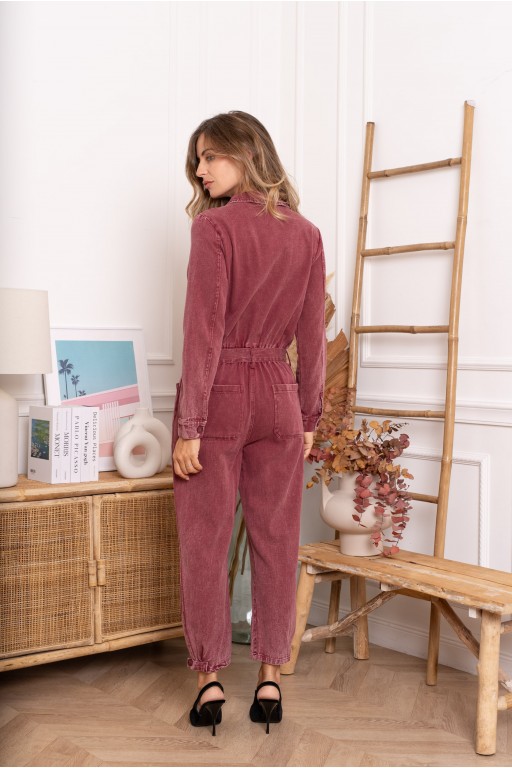 MONO ALEXANDRA FRAMBUESA LAVADO