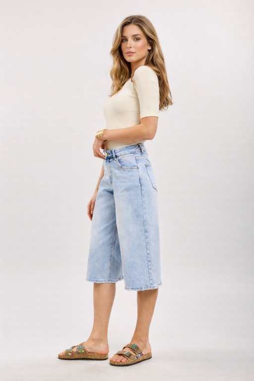 JEANS MIDI PERFECT BLUE