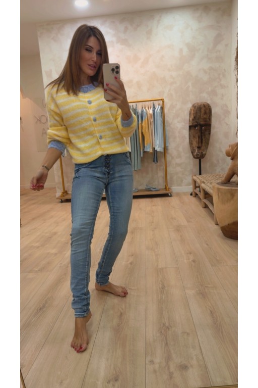 CÁRDIGAN OLIVIA BABY YELLOW