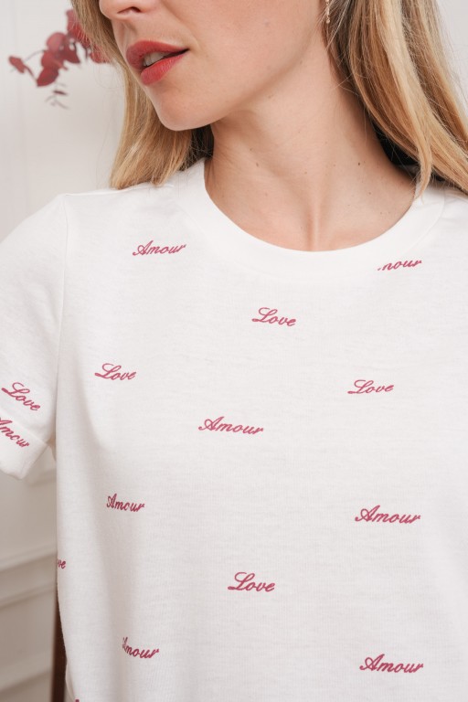 ¡ ÚLTIMA ! CAMISETA AMOR