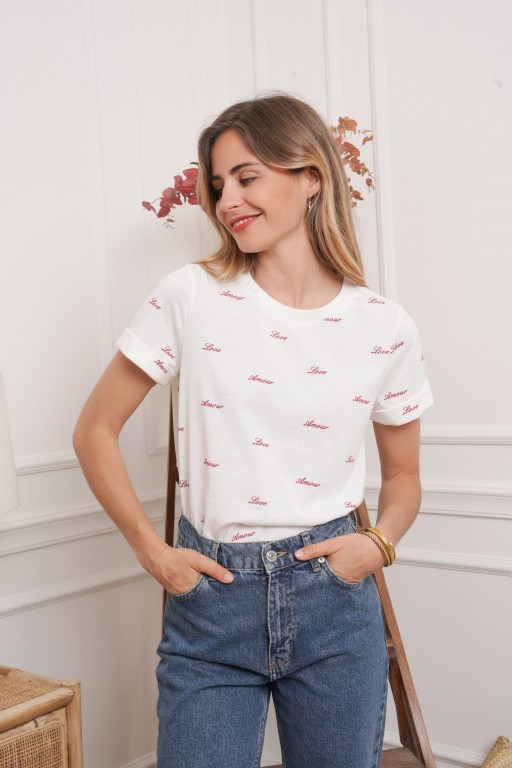 ¡ ÚLTIMA ! CAMISETA AMOR