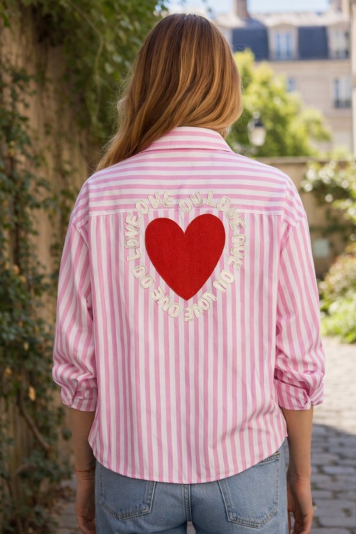 ¡ ÚLTIMA ! CAMISA DOBLE CUORE